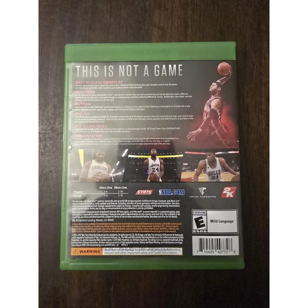 NBA 2K17 For Xbox One - Microsoft‎ Xbox One TESTED